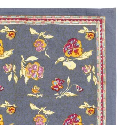 Pansy Tea Towels Red & Grey, Set of 3