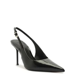 Paola Patent Pump in Black