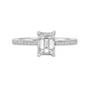 Paradis Emerald Cut Diamond Solitaire Ring