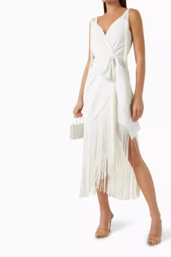 Parchita Dress in White