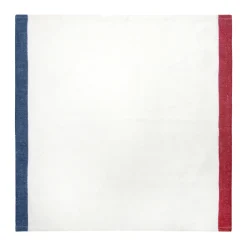 Paris Napkins in Blue & Red, Set of 2