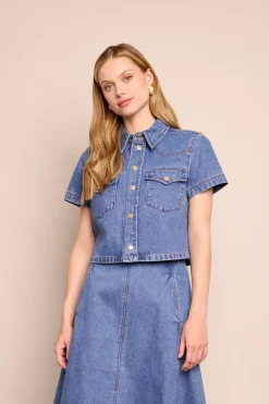 Paro Top in Denim
