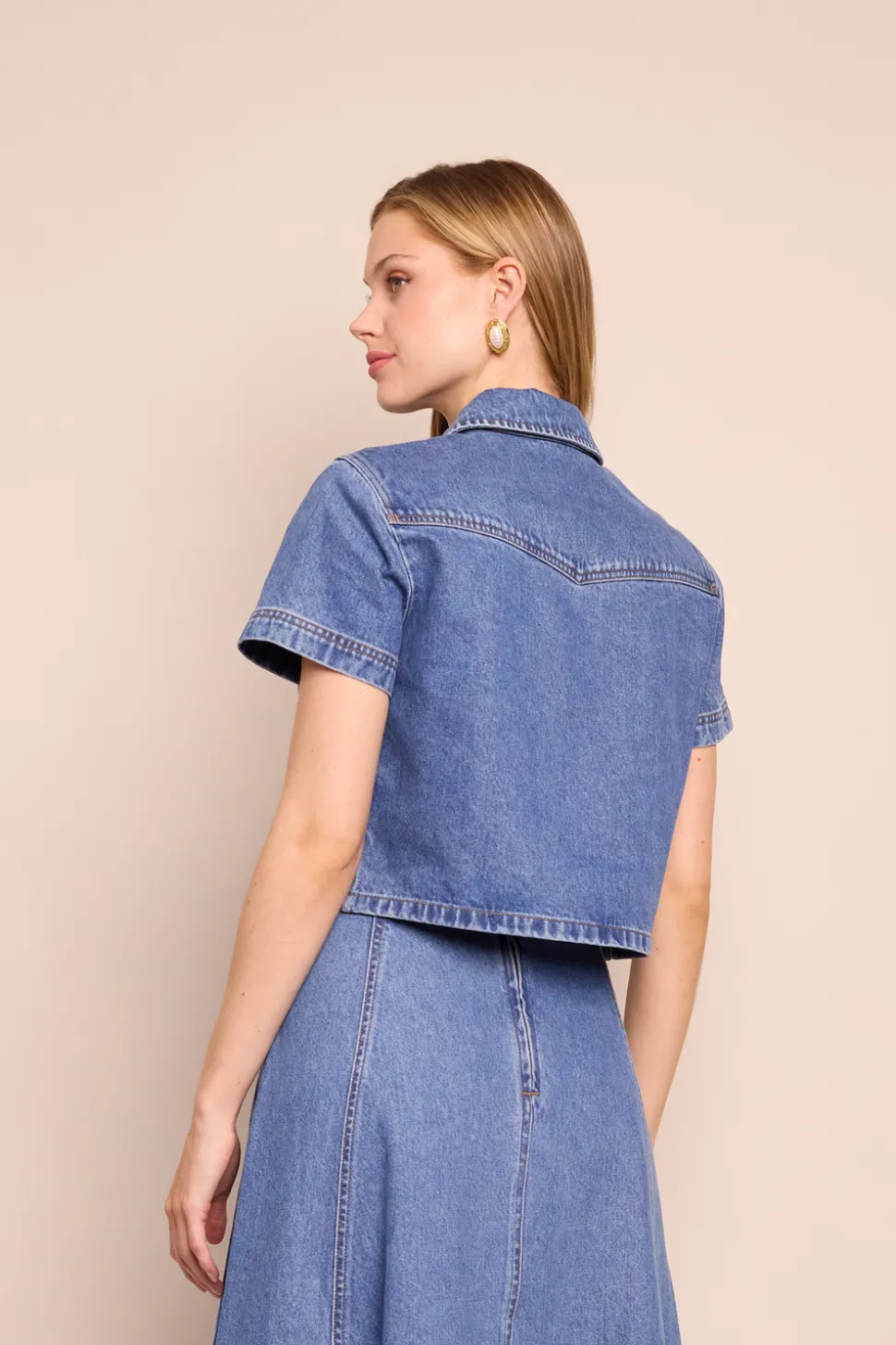 Paro Top in Denim