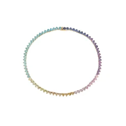 Pasque Eternity Heart Necklace