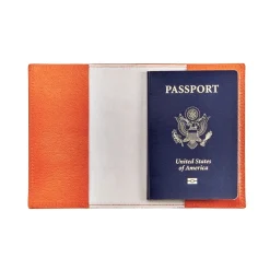 Passport Holder in Goatskin Leather