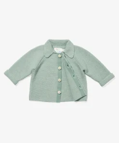Pat Baby Jacket in Seafoam
