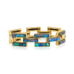 Pathway Link Bracelet in Abalone