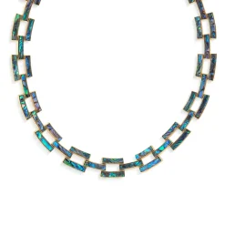 Pathway Link Necklace in Abalone