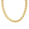 Pathway Petite Link Necklace in Gold