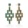 Pathway Post Drop Earrings in Abalone