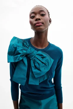 Patricia Sweater In Peacock