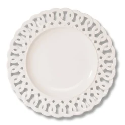 Paulette Bread Plate White