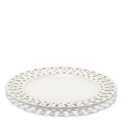 Paulette Bread Plate White