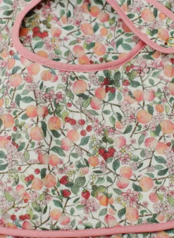 Peach Blossom Bib