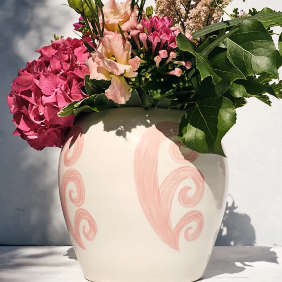 Peacock Pink Cycladic Vase
