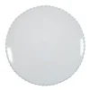 Pearl Collection Dinner Plates in White, Set of 6