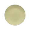 Pearl Collection Dinner Plates in Lilly Green, Set of 6