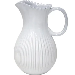Pearl Collection Pitcher 87 oz. in White