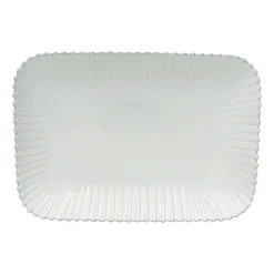 Pearl Collection Rectangle Platter 16" in White