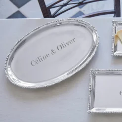 Pearl Drop Oval Platter