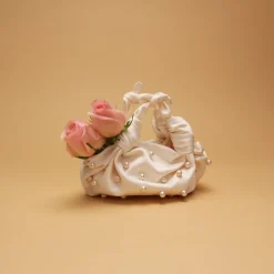 Pearl NLA Silk Knot Bag