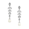 Pearl Scallop Lace Earrings