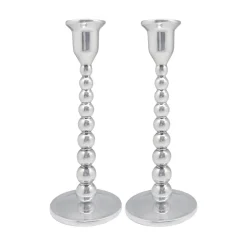 Pearled Candlestick Set