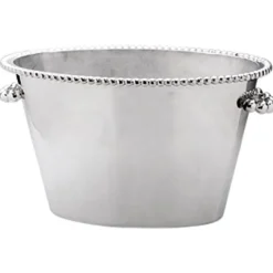 Pearled Double Ice Bucket