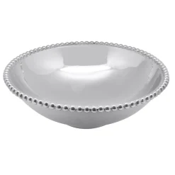 Pearled Large Serving Bowl