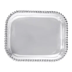 Pearled Rectangular Platter