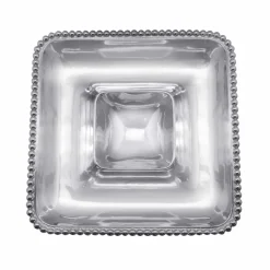 Pearled Square Chip & Dip