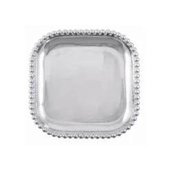 Pearled Square Platter
