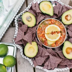 Pearled Wavy Chip & Dip