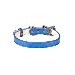 Pebble Grain Leather Dog Collar