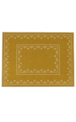 Pedralbes Placemats in Marigold, Set of 4