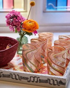 Pennellate Water Glasses, Set of 6