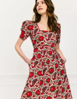 Peony Bird Evelyn Dress
