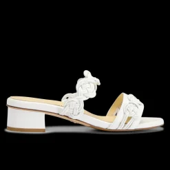 Perfect Celeste 30 in White Calf