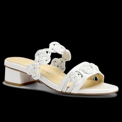 Perfect Celeste 30 in White Calf