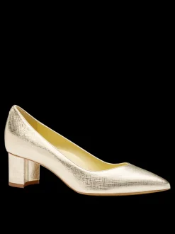 Perfect Emma in Gold Textured Saffiano