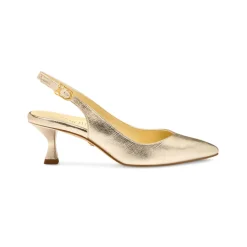 Perfect Kitten Sling 50 in Gold Saffiano