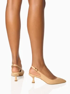 Perfect Kitten Sling 50 in Sand Calf