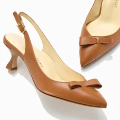 Perfect Natalie Sling 50 in Cognac Calf