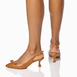 Perfect Natalie Sling 50 in Cognac Calf