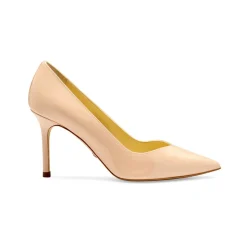 Perfect Pump 85 in Light Sand Patent