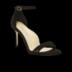 Perfect Sandal 85 in Black Suede