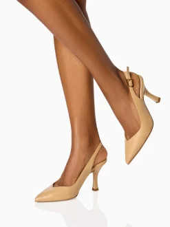 Perfect Sling 85 in Sand Calf