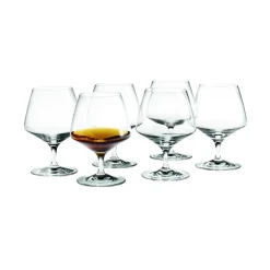 Perfection Brandy Glass Clear, Set of 6