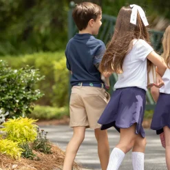 Performance Uniform Shorts in Kings Way Khaki