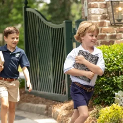 Performance Uniform Shorts in Narragansett Navy